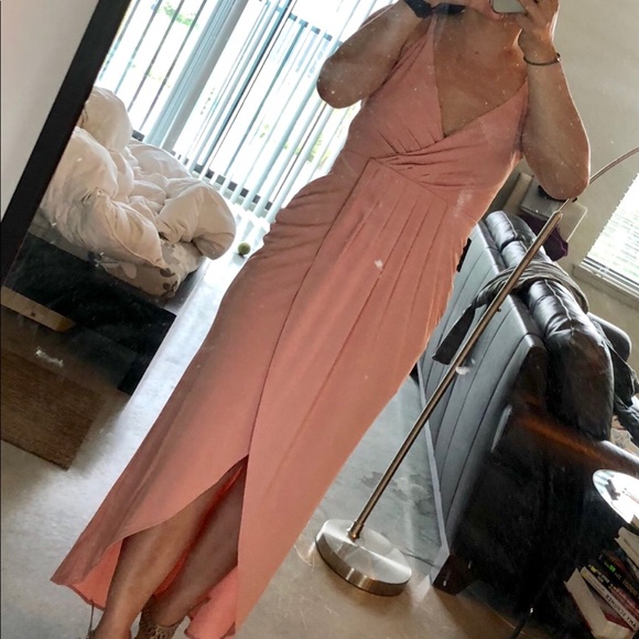 Express Surplice Faux Wrap Maxi Dress - Picture 3 of 3